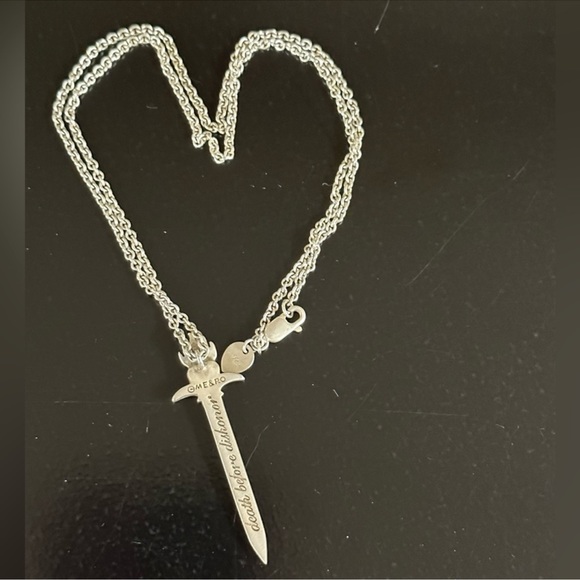 WOW POSHMARK - Authentic Me & Ro Sterling Silver Sword Necklace - Picture 12 of 16